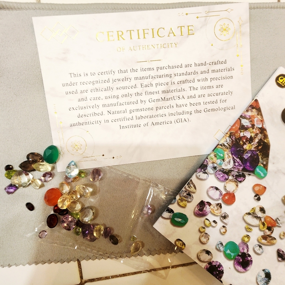 DREAMY JWLS WORK ONLY WITH GENUINE GEMSTONES ETHICAL SOURCES, AND RECYCLED METAL - Picture 7 of 7